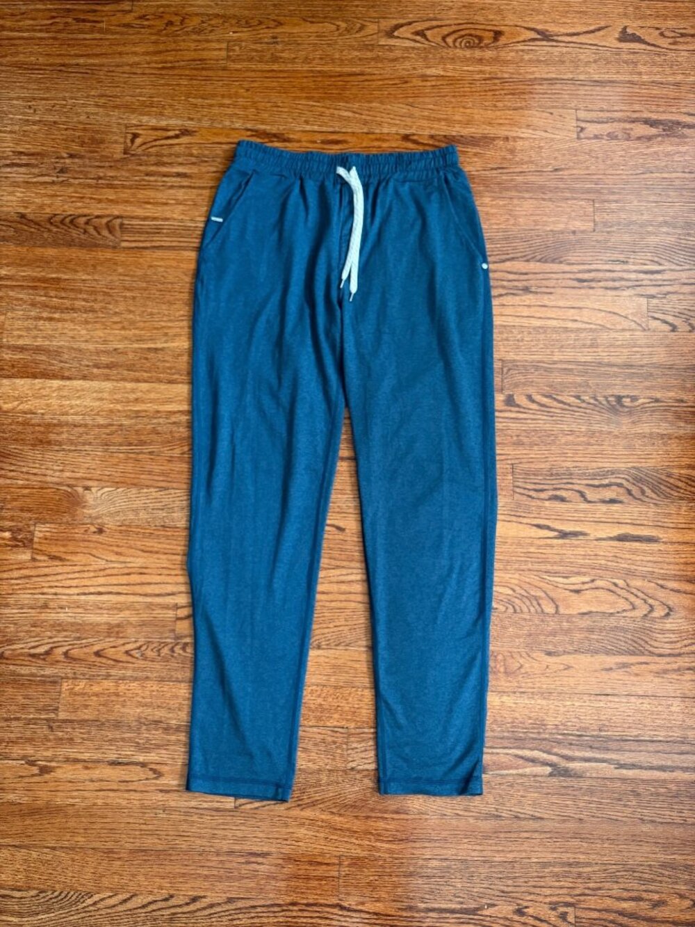 Vuori Men's Ponto Performance Pants DreamKnit Joggers Sz L Indigo Heather